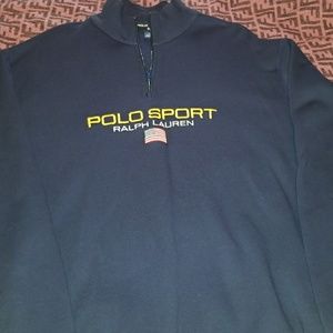Vtg Polo Sport flag sweatshirt